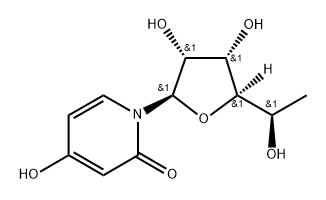 5'(R)-C-Methyl-3-deazauridine Structure