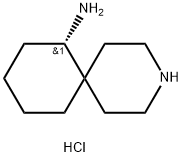 3-Azaspiro[5.5]undecan-7-amine, hydrochloride (1:2), (7S)-,2306249-45-4,结构式