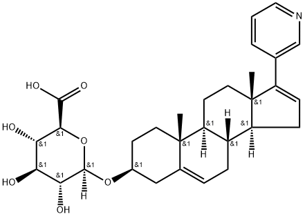 Abiraterone-beta-D-Glucuronide, 2307194-33-6, 结构式