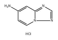 [1,2,4]Triazolo[1,5-a]pyridin-7-amine, hydrochloride (1:1) Structure