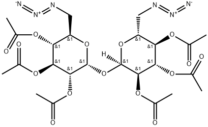 6,6'-Diazido-6,6'-dideoxy-α,α-D-trehalose hexaacetate