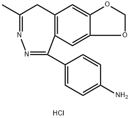 GYKI 52466 dihydrochloride, 2319722-40-0, 结构式
