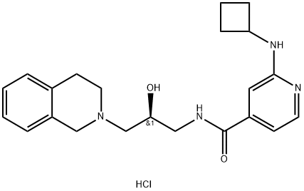 GSK 591 二盐酸盐,2320953-89-5,结构式
