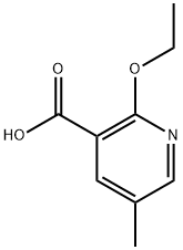 2-ethoxy-5-methylnicotinic acid Structure