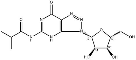 N2-iso-Butyryl-8-azaguanosine Structure