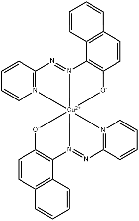 铜-PAN络合物(CU-EDTA+PAN), 23299-85-6, 结构式