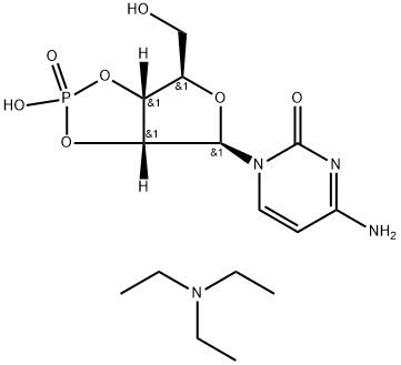 Cytidine-2’,3’-cyclic Monophosphate Triethylamine Salt Structure