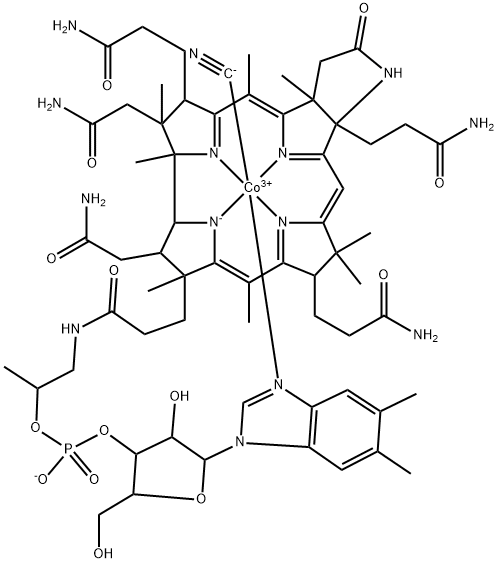 Vitamin B-12 C-Lactam (Technical Grade) 结构式