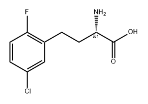 H-L-HomoPhe(2-F,5-Cl)-OH Structure