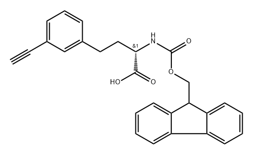 (2S)-4-(3-ethynylphenyl)-2-({[(9H-fluoren-9-yl)methoxy]carbonyl}amino)butanoic acid