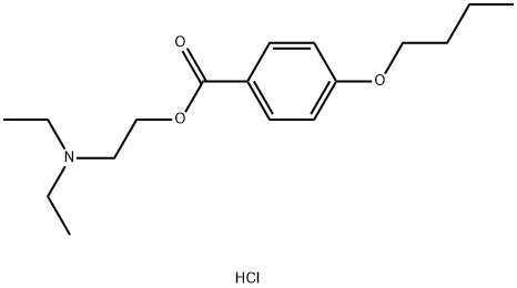 Butoxycainhydrochlorid Structure