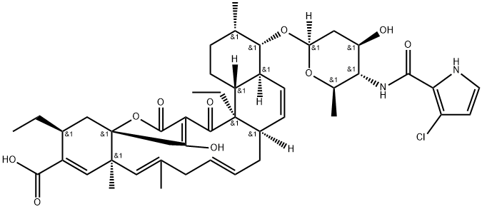 十曲霉素 A, 235097-63-9, 结构式