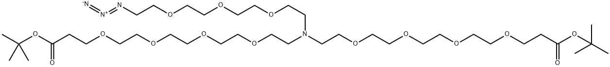 2353409-58-0 N-(Azido-PEG3)-N-bis(PEG4-Boc)