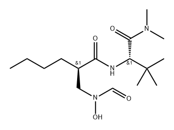 L-Valinamide, (2R)-2-butyl-N-formyl-N-hydroxy-β-alanyl-N,N,3-trimethyl- (9CI)|化合物 BB-3497