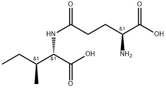 L-Isoleucine, L-γ-glutamyl- Structure