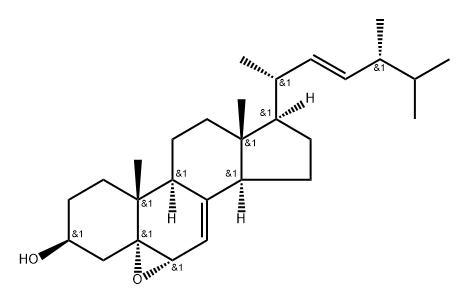 环氧麦角甾醇, 23637-31-2, 结构式
