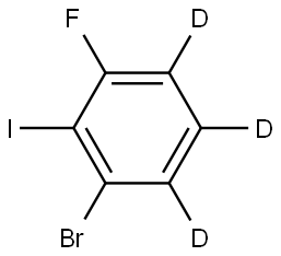 1-bromo-3-fluoro-2-iodobenzene-4,5,6-d3|