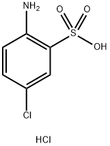 2-Amino-5-chlorobenzenesulfonic acid hydrochloride Structure