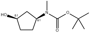INDEX NAME NOT YET ASSIGNED|叔丁基((1S,3R)-3-羟基环戊基)(甲基)氨基甲酸酯