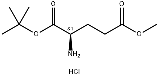 H-D-GLU(OME)-OTBU.HCL 结构式
