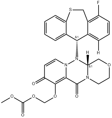 巴洛沙韦酯杂质19 结构式