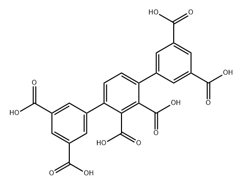 2'-氨基-[1,1':4',1'']-三联苯-3,3'',5,5''-四甲酸,2374966-55-7,结构式