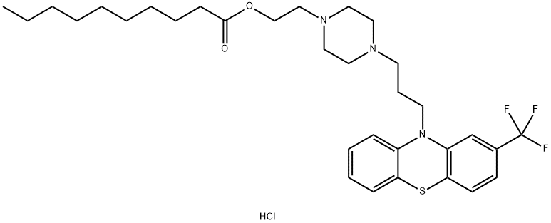 Fluphenazine decanoate dihydrochloride Struktur
