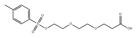 对甲苯磺酸酯-三聚乙二醇-酸 结构式