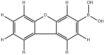 二苯并呋喃-3-硼酸频那醇酯-D7,2377545-64-5,结构式