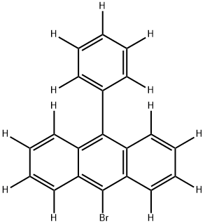 Anthracene-1,2,3,4,5,6,7,8-d8, 9-bromo-10-(phenyl-2,3,4,5,6-d5)- Structure