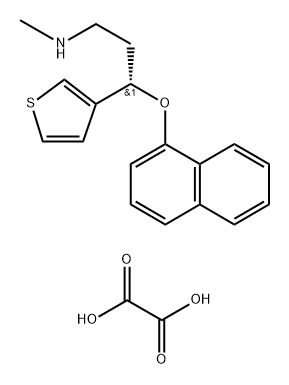 度洛西汀EP杂质F盐酸盐,2379325-42-3,结构式