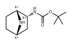 (1R,2R,4S)-7-氮杂双环[2.2.1]庚烷-2-基氨基甲酸叔丁酯 结构式