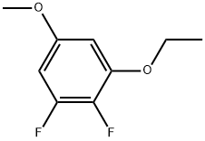 1-Ethoxy-2,3-difluoro-5-methoxybenzene Structure