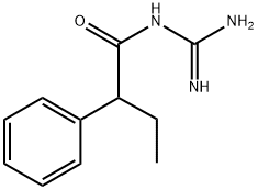 Benzeneacetamide, N-(aminoiminomethyl)-α-ethyl- Structure