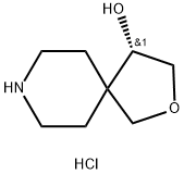 2-Oxa-8-azaspiro[4.5]decan-4-ol, hydrochloride (1:1), (4S)-|