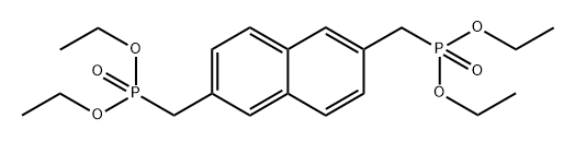 2,6-双((二乙氧基磷酰基)甲基)萘,23973-60-6,结构式