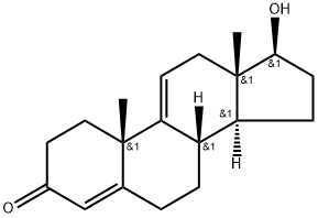 delta-9(11)-testosterone Struktur