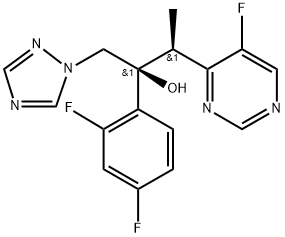 伏立康唑杂质7, 239807-04-6, 结构式