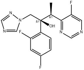 Voriconazole Impurity 7 Struktur