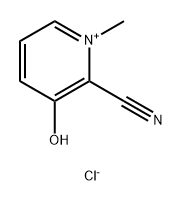 2-Cyano-3-hydroxy-1-methylpyridin-1-ium chloride 结构式