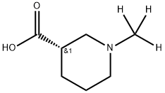 (S)-1-(Methyl-d3)piperidine-3-carboxylic acid,2409589-96-2,结构式