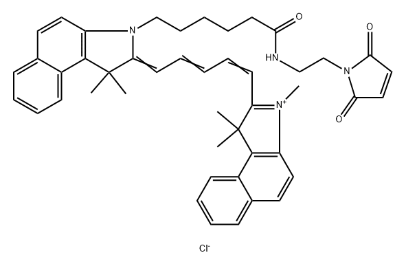 CY5.5-马来酰亚胺, 2409591-45-1, 结构式