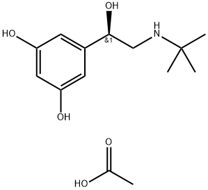 特布他林醋酸盐, 2410274-66-5, 结构式