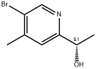 (S)-1-(5-溴-4-甲基吡啶-2-基)乙-1-醇, 2411591-85-8, 结构式