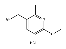 (6-甲氧基-2-甲基吡啶-3-基)甲胺二盐酸盐, 2411641-63-7, 结构式