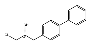 [1,1'-Biphenyl]-4-ethanol, α-(chloromethyl)-, (αR)- Structure