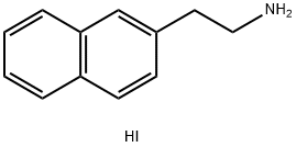 2-(萘-2-基)乙胺氢碘酸盐 结构式