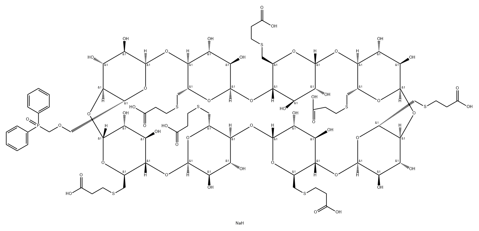 舒更葡糖钠杂质17, 2414905-36-3, 结构式