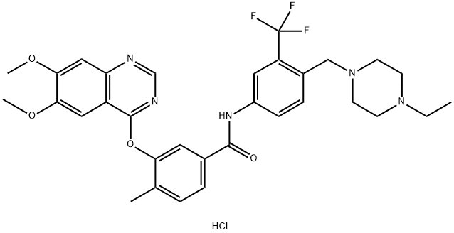 TL02-59 dihydrochloride, 2415263-06-6, 结构式