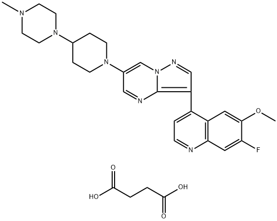 ALK2-IN-4 succinate,2416307-25-8,结构式
